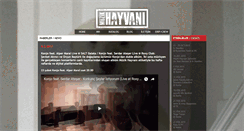 Desktop Screenshot of muzikhayvani.com