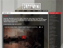 Tablet Screenshot of muzikhayvani.com